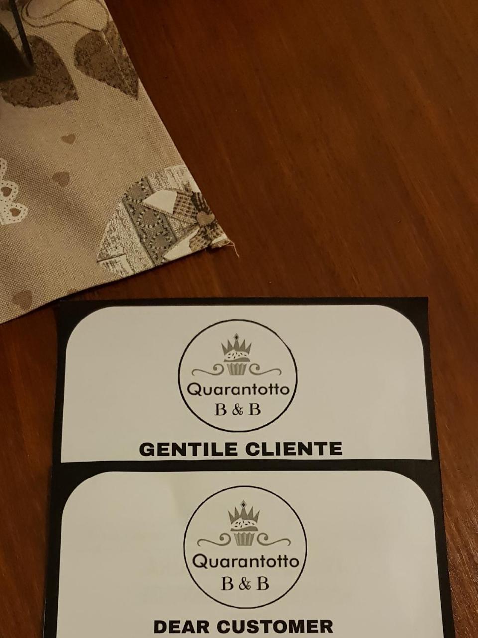 Quarantotto B&B 라파 외부 사진